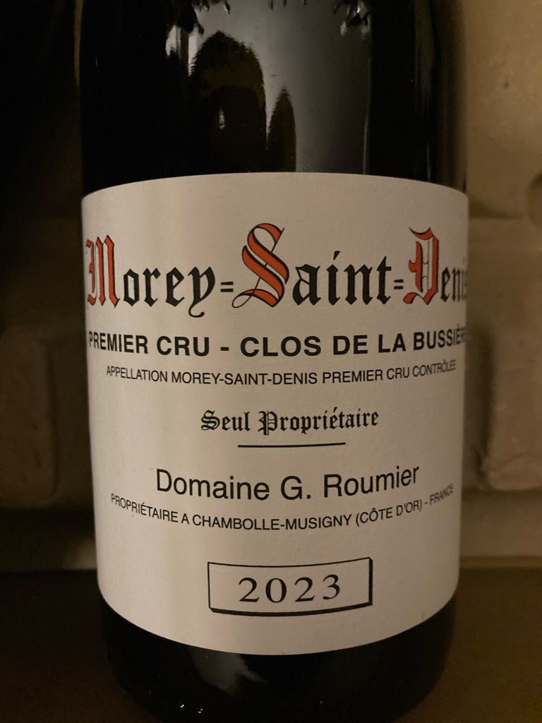 2023 Domaine G. Roumier / Christophe Roumier Morey St. Denis 1er