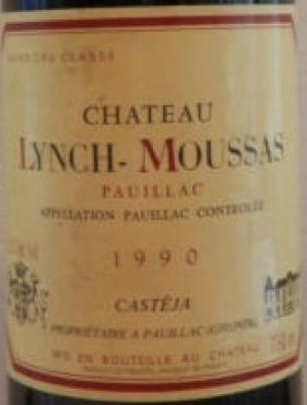 1990 Château Lynch-Moussas - CellarTracker