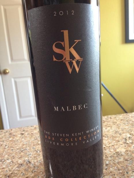 2012 Steven Kent Winery Malbec, USA, California, San Francisco Bay ...