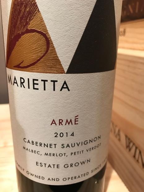 Marietta cellars arme Cabernet Sauvignon north Coast glass 750ml (746751000103)