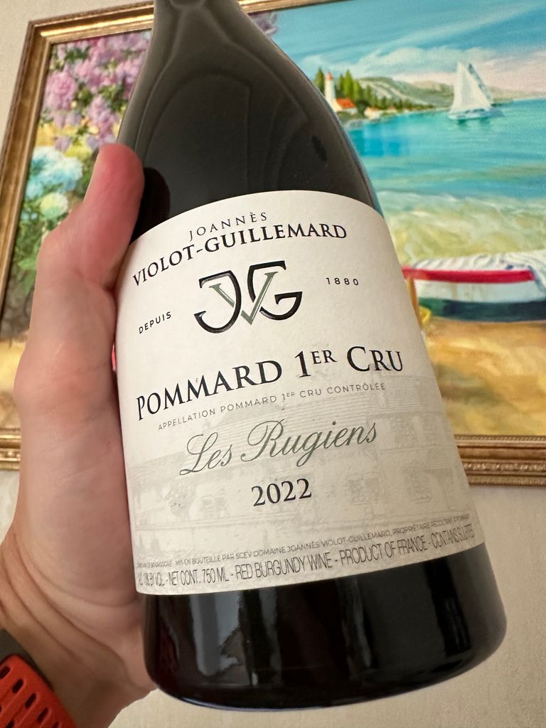 2022 Joannès Violot-Guillemard Pommard 1er Cru Les Rugiens