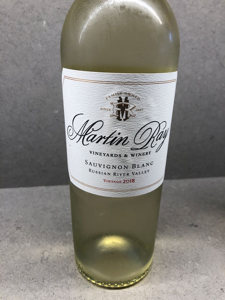 2018 Martin Ray Sauvignon Blanc Russian River Valley, USA, California ...