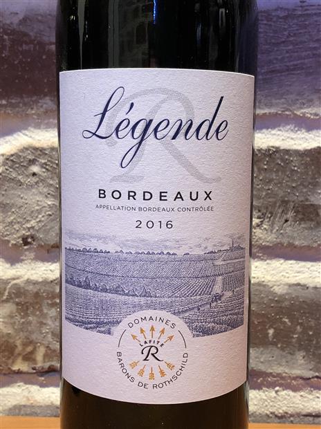2009 Barons de Rothschild (Lafite) Bordeaux Légende - CellarTracker