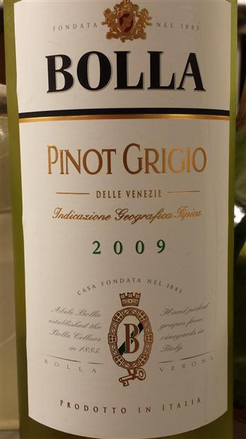 Bolla Pinot Grigio glass 750ml (080516650548)