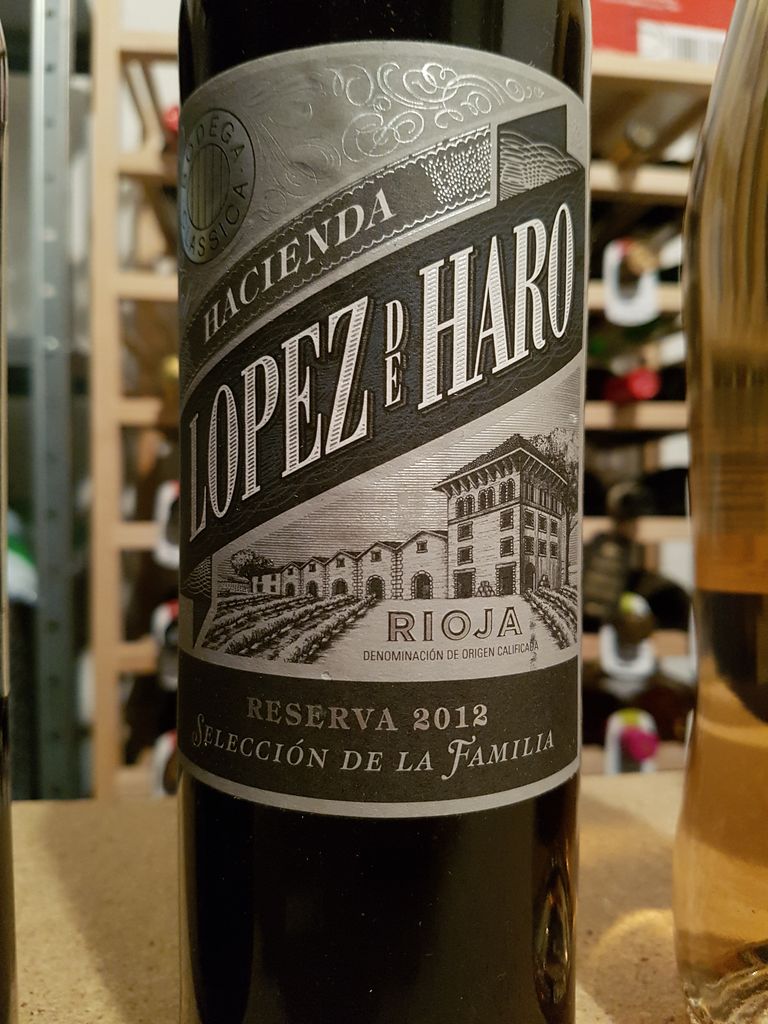 2012 Bodega Classica Rioja Hacienda López de Haro Selección de la ...