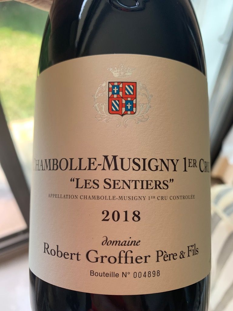 ワイン 2006Chambolle-Musigny1er Cru LesSentiers Robert Groffier Chambolle Musigny Premier Cru Les Sentiers