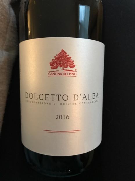 2016 Cantina del Pino Dolcetto d'Alba, Italy, Piedmont, Alba, Dolcetto ...
