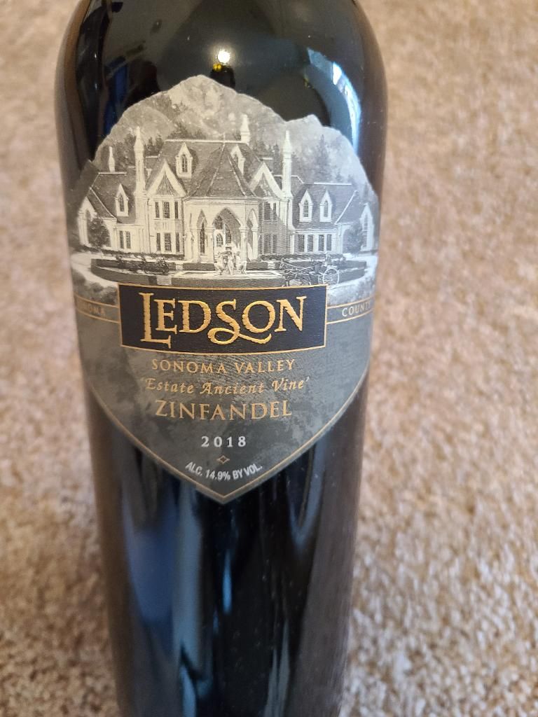 2018 Ledson Zinfandel Ancient Vine Sonoma Valley, USA, California