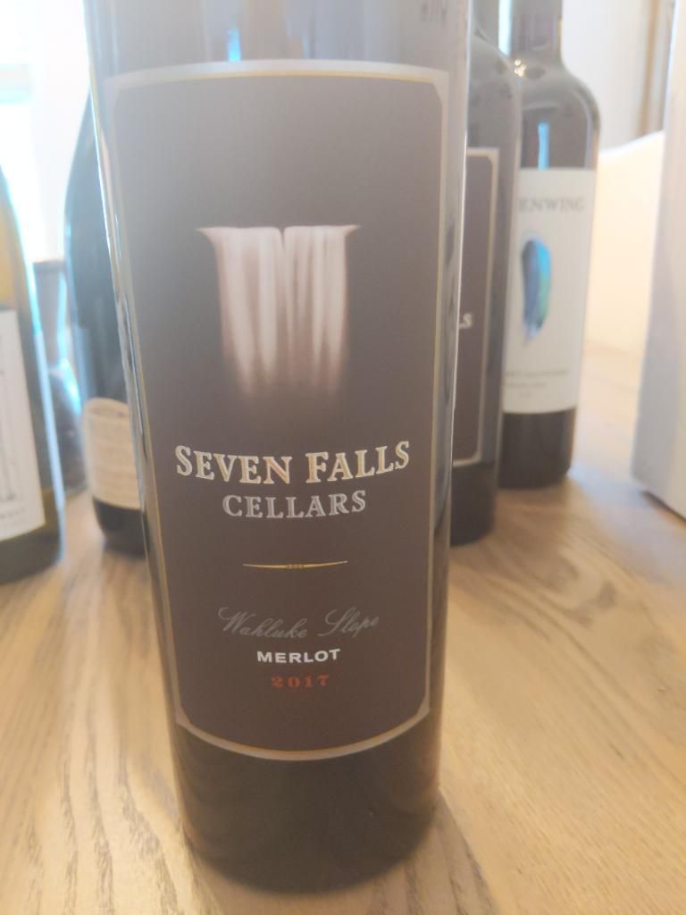 2017 Seven Falls Cellars Merlot, USA, Washington, Columbia Valley, Wahluke Slope CellarTracker