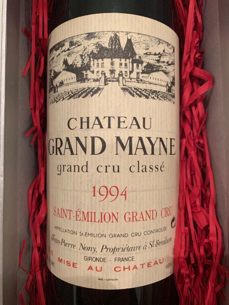 1994 Château Grand Mayne - CellarTracker