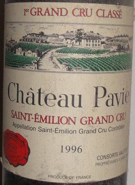 1990 Chateau Pavie シャトーパヴィ BUY] 1990 | Château Pavie | Saint-Emilion Grand Cru at