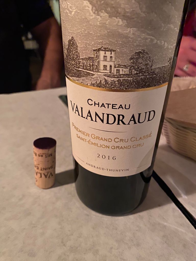 2016 Château Valandraud - CellarTracker