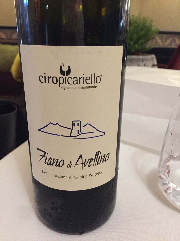 N.V. Ciro Picariello Fiano di Avellino CellarTracker