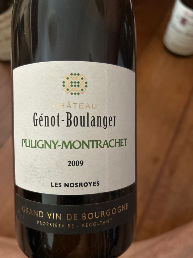 2020 Domaine Génot-Boulanger Puligny-Montrachet Les Nosroyes
