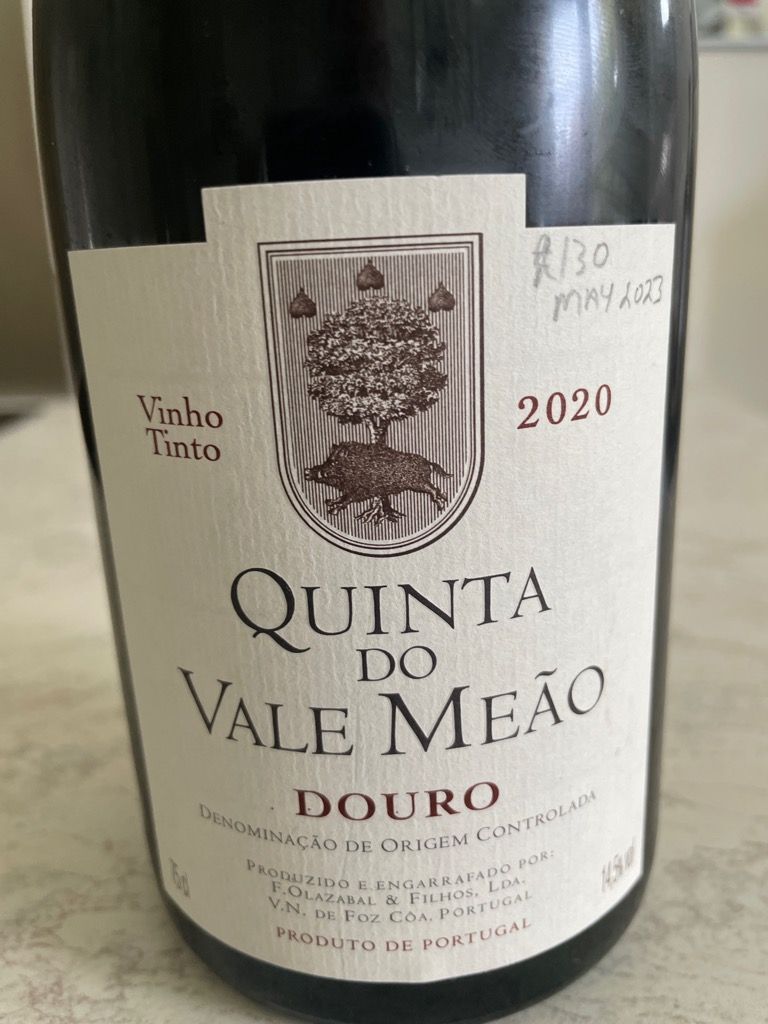 2021 Quinta do Vale Meão Douro - CellarTracker