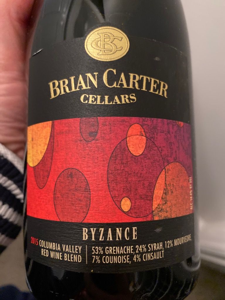 2015 Brian Carter Cellars Byzance, USA, Washington, Columbia Valley CellarTracker