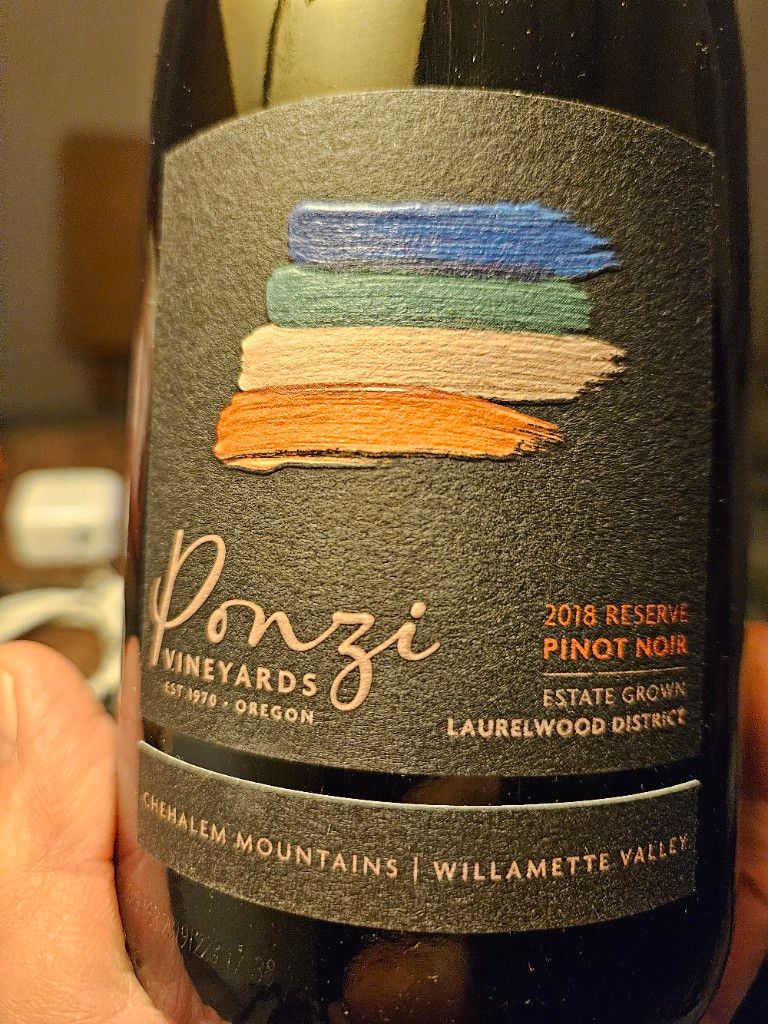 ワイン ponpao21 2021 Ponzi Pinot Noir Reserve | Ponzi Vineyards, LLC
