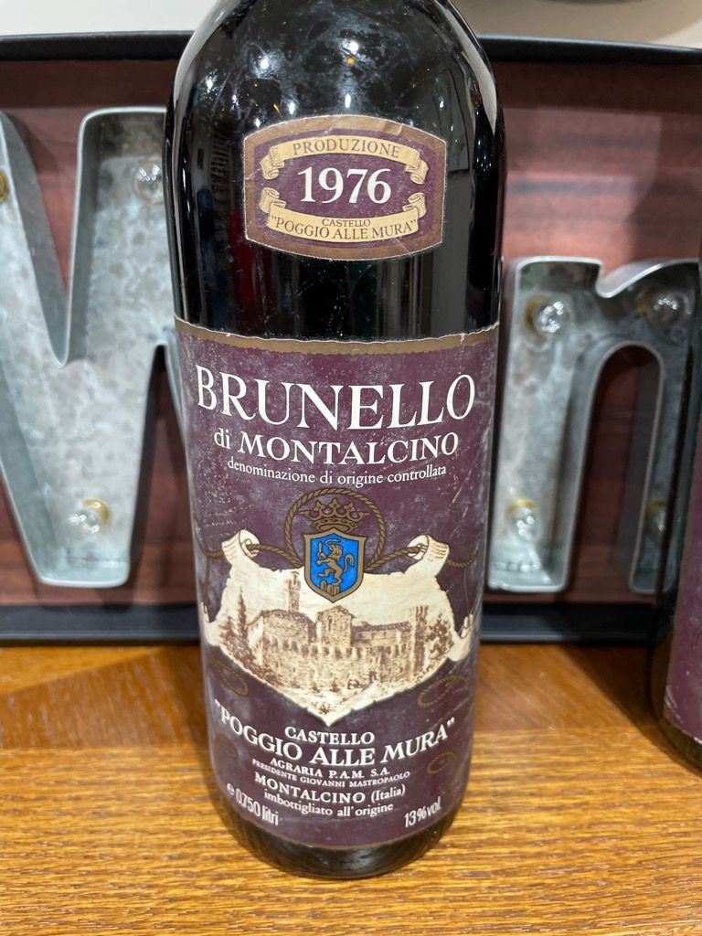 1975 Poggio alle Mura Brunello di Montalcino - CellarTracker
