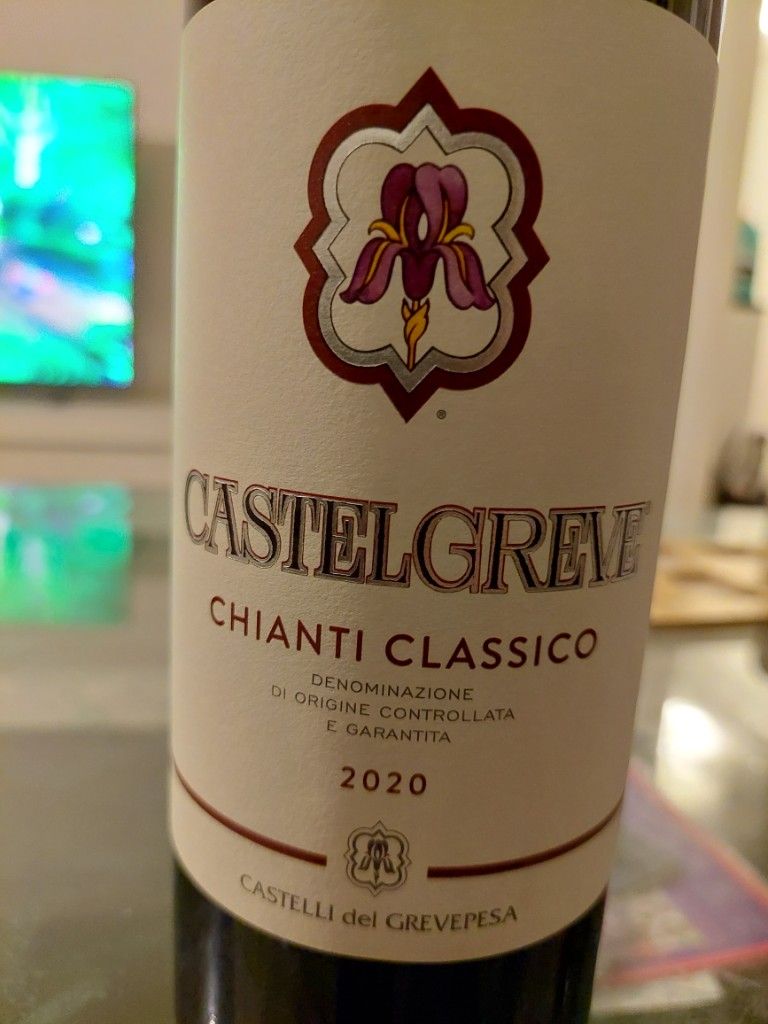 2020 Castelli del Grevepesa Chianti Classico Castelgreve, Italy ...