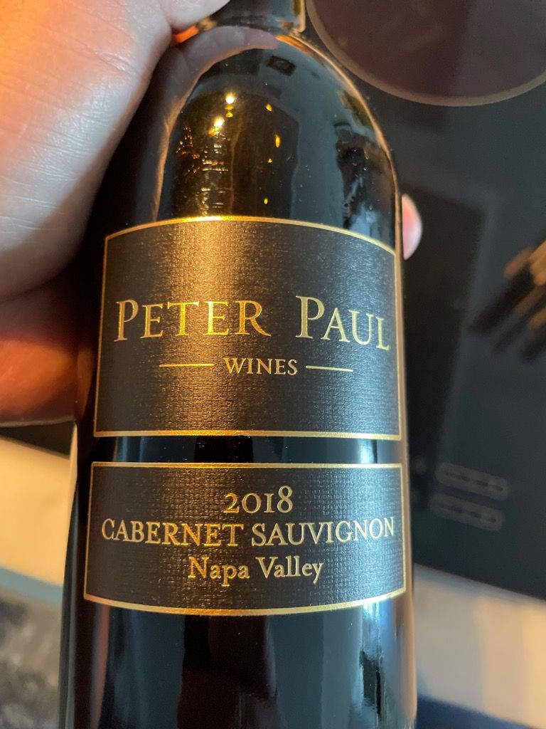 2021 Peter Paul Wines Cabernet Sauvignon, USA, California, Napa Valley ...