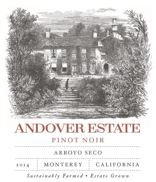2014 Andover Estate Pinot Noir Arroyo Seco, USA, California, Central Coast, Arroyo Seco