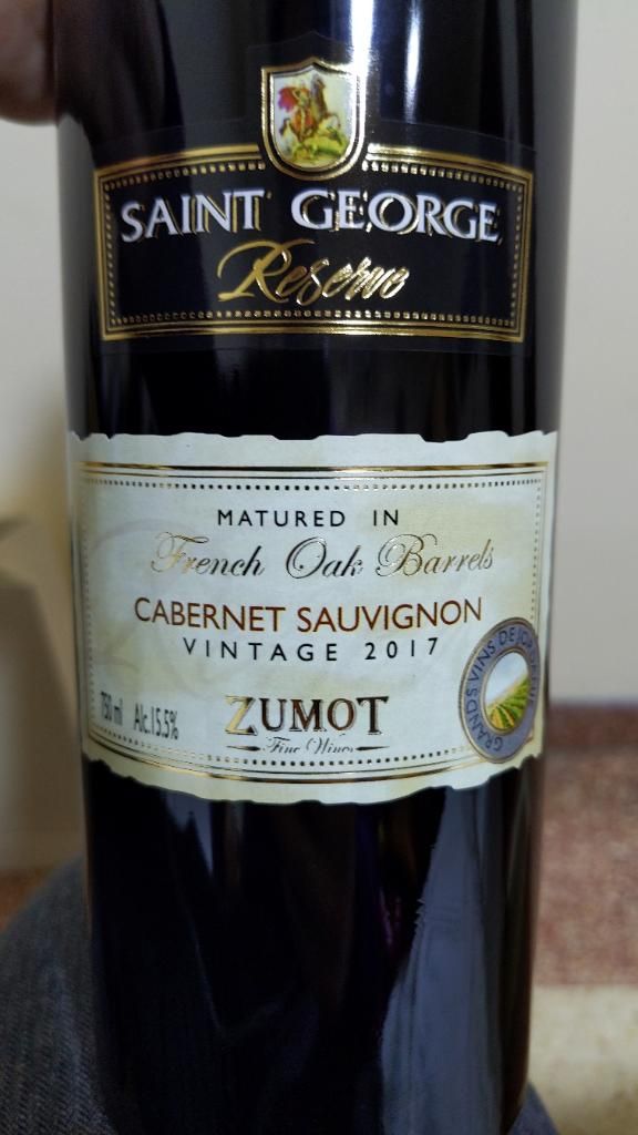 2017 Zumot winery Sauvignon Saint Reserve, Jordan