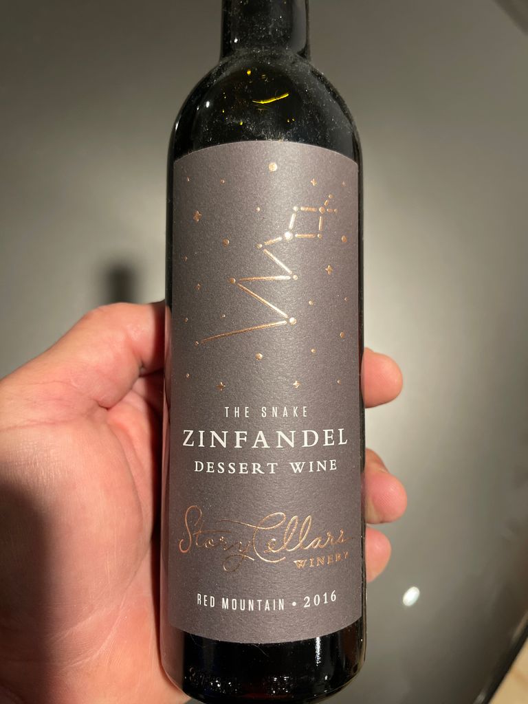 2016 Story Cellars Zinfandel The Snake, USA, Washington, Columbia