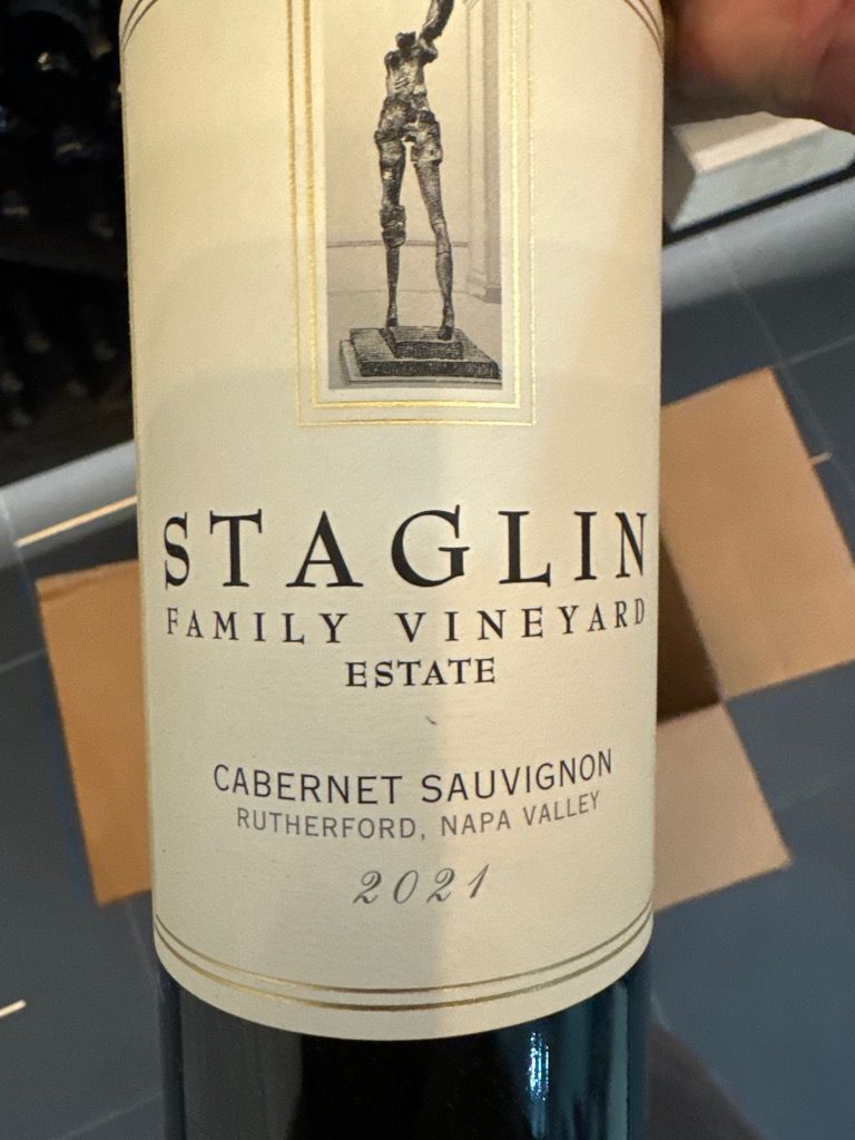 2021 Staglin Family Cabernet Sauvignon Estate - CellarTracker