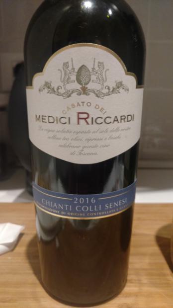 2015 Casato dei Medici Riccardi - Colli Chianti Senesi CellarTracker