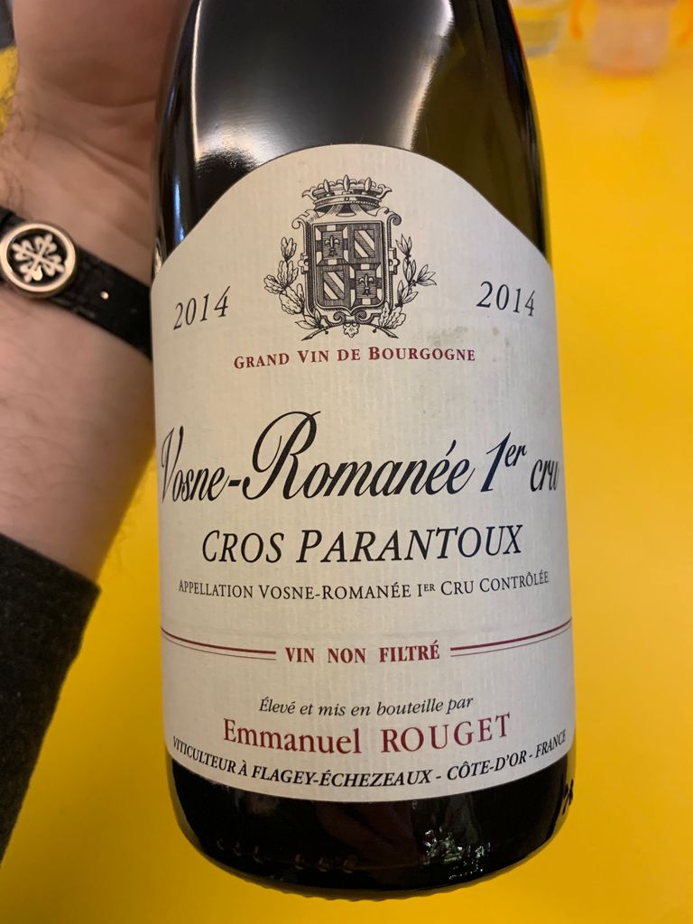 CROS-PARANTOUX VOSNE−ROMANEE エチケット