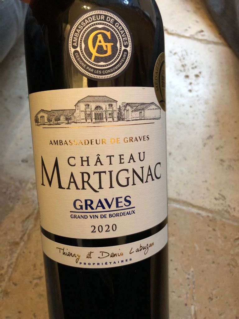 Cuvée CellarTracker 2016 Château Prestige Martignac -