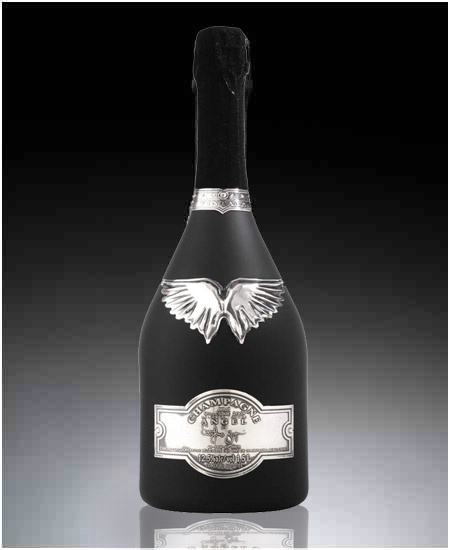 NV Stefano Zagni Champagne Matt Black, France, Champagne