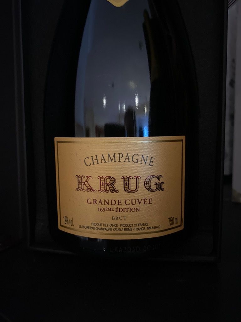 Krug Grande Cuvee Edition 164, Champagne (NV) – Cellar Key