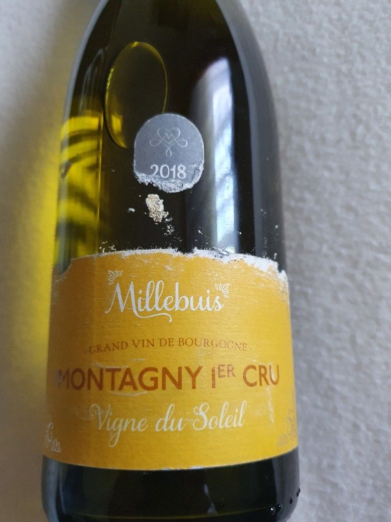 2015 Vignerons De Buxy Montagny 1er Cru Vigne Du Soleil, France ...