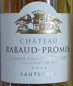 Château Rabaud-Promis Sauternes 1er Cru Classé 2015 - WEIN & CO