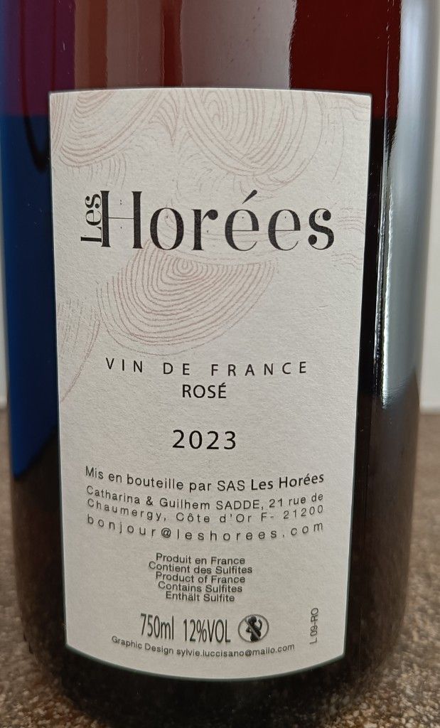 2023 Les Horées Bourgogne Bonheur Rosé - CellarTracker