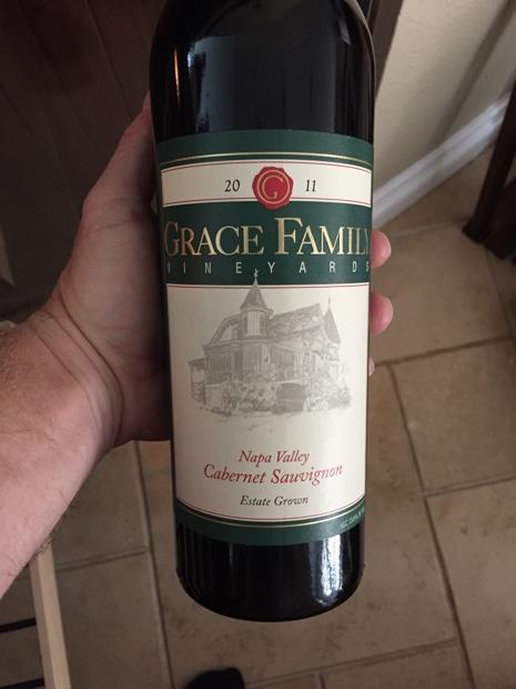 2011 Grace Family Cabernet Sauvignon - CellarTracker