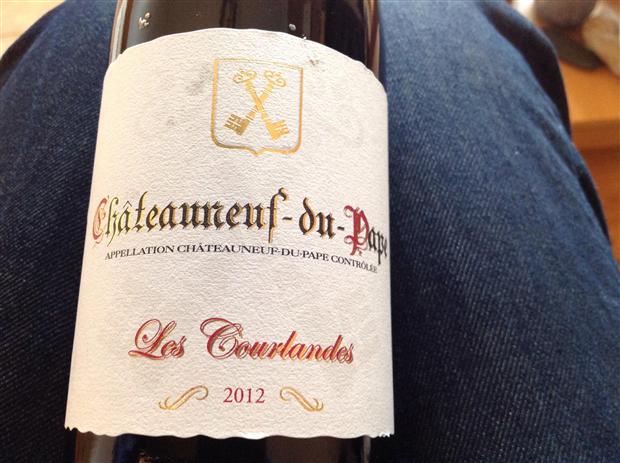 Les Courlandes Chateauneuf Du Pape Wine 14