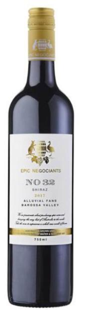 2017 Epic Negociants Shiraz No. 32, Australia, South Australia