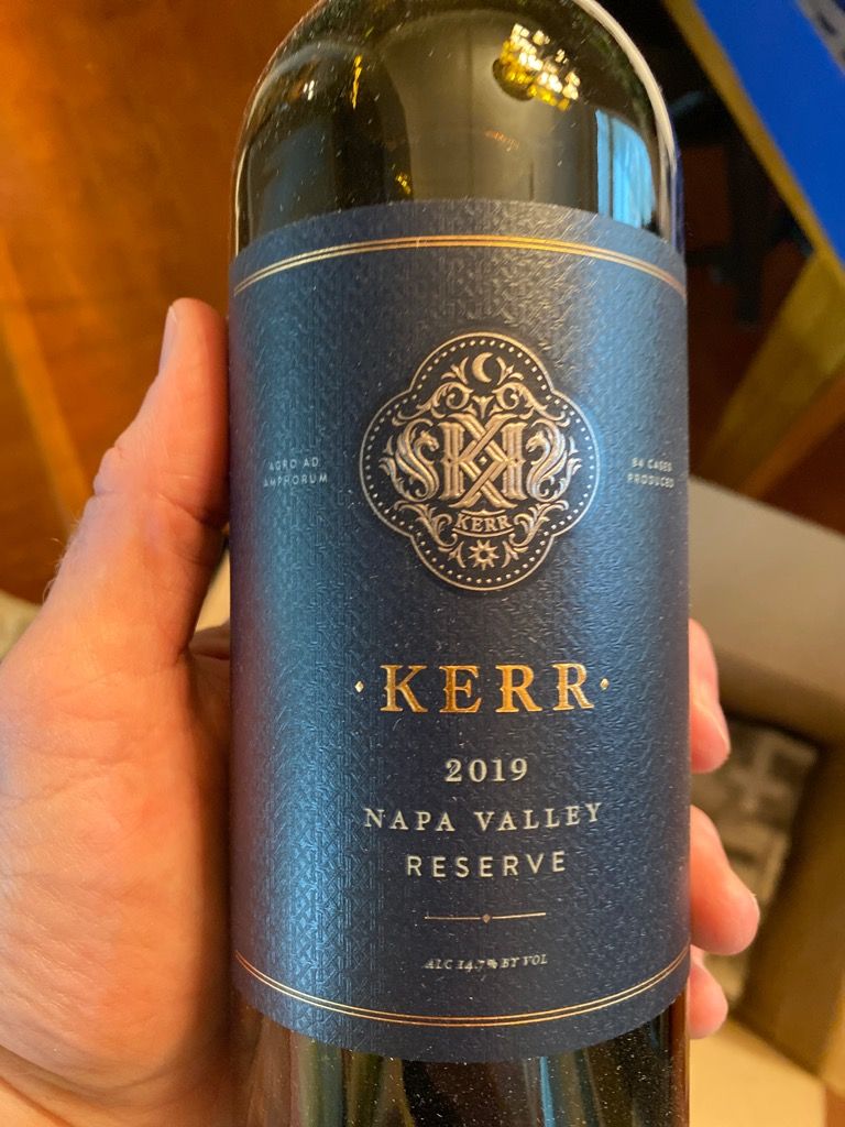 2019 Kerr Cellars Reserve, USA, California, Napa Valley - CellarTracker