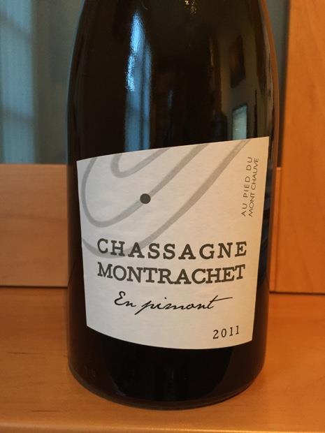 2018 Au Pied du Mont Chauve Chassagne-Montrachet En Pimont