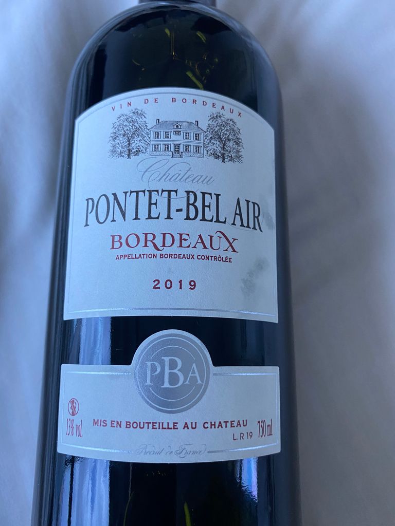 2019 Château Pontet Bel Air, France, Bordeaux CellarTracker