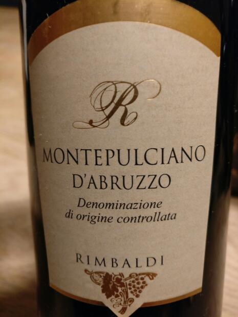 2013 Rimbaldi Montepulciano d'Abruzzo, Italy, Abruzzi, Montepulciano d ...