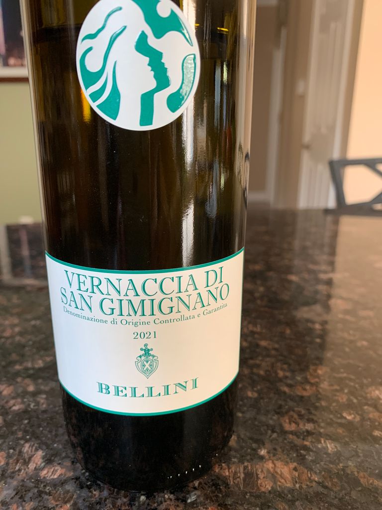 2021 Fratelli Bellini Vernaccia di San Gimignano, Italy, Tuscany, San