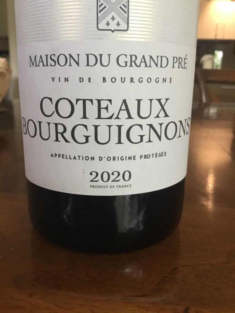 ワイン Coteaux Bourguignons 2018 7ffa687e-ec5f-4659-ad18-