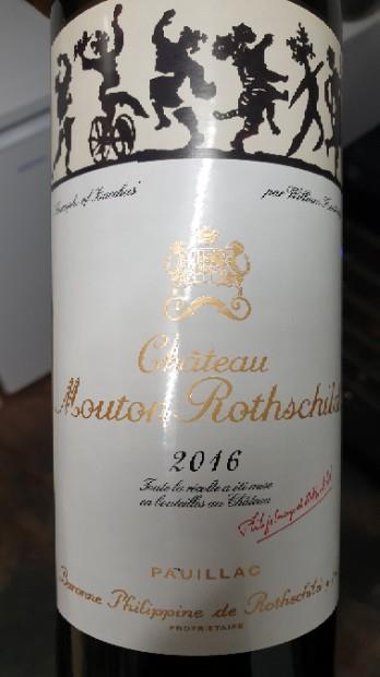 2016 Château Mouton Rothschild - CellarTracker