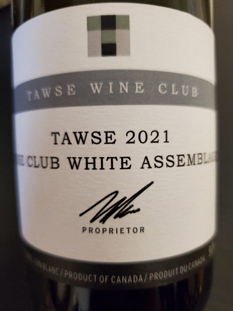 2021 Tawse Wine Club, Canada, Ontario, Niagara Peninsula CellarTracker
