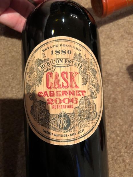 2005 Rubicon Estate Cabernet Sauvignon Cask - CellarTracker