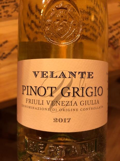 2013 Bertani Pinot Grigio Velante Veneto IGT - CellarTracker