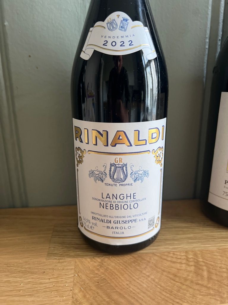 2022 Giuseppe Rinaldi Langhe Nebbiolo - CellarTracker